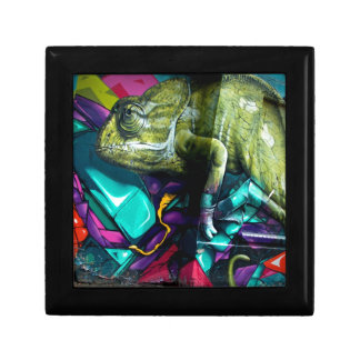 Graffiti reptile keepsake box
