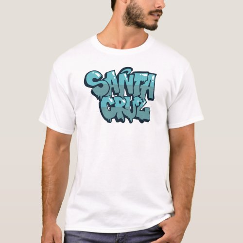 Graffiti Santa Cruz T_Shirt