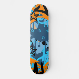 Graffiti Scribbles Skateboard