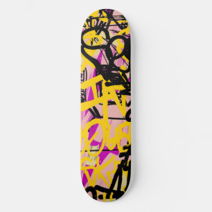 Graffiti Scribbles Skateboard