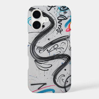 Graffiti Script iPhone 17 Case
