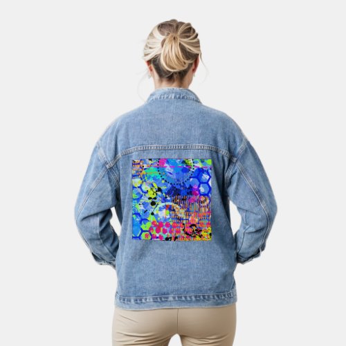 Graffiti Sea 3 Denim Jacket