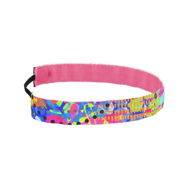 Graffiti Sea Athletic Headband (Left)