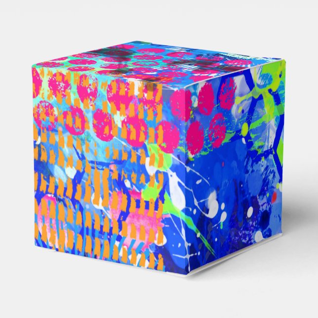 Graffiti Sea Favor Boxes (Back Side)