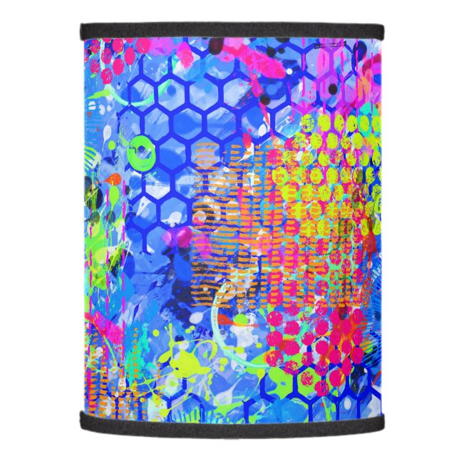 Graffiti Sea Lamp Shade (Left)