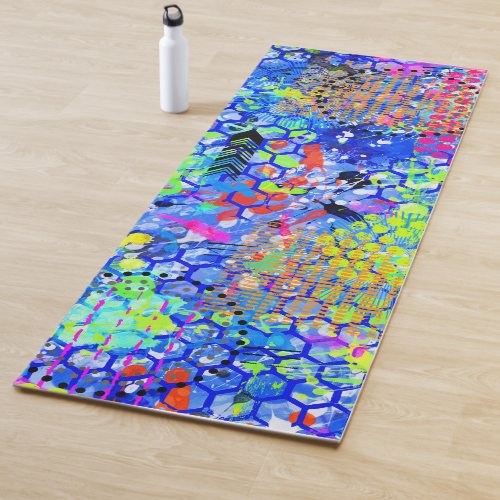 Graffiti Sea  Yoga Mat