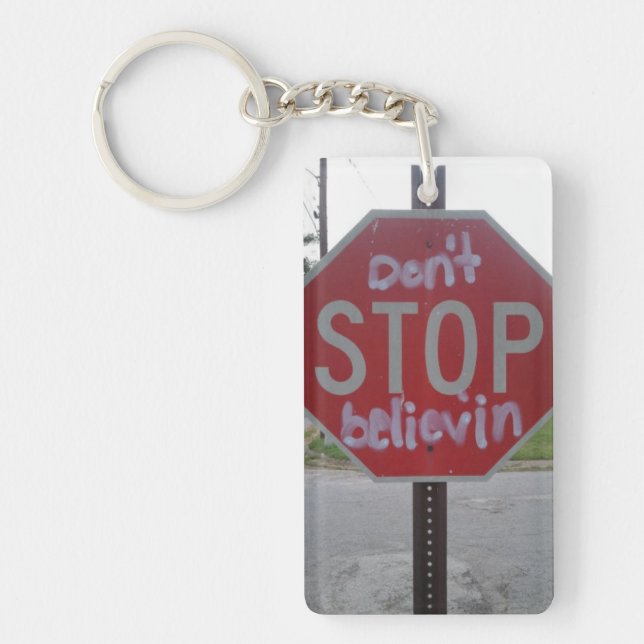 Graffiti Sign Keychain (Front)