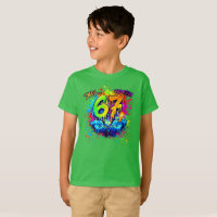 Graffiti Six Seven Birthday PARTY Shirt,Six Seven 