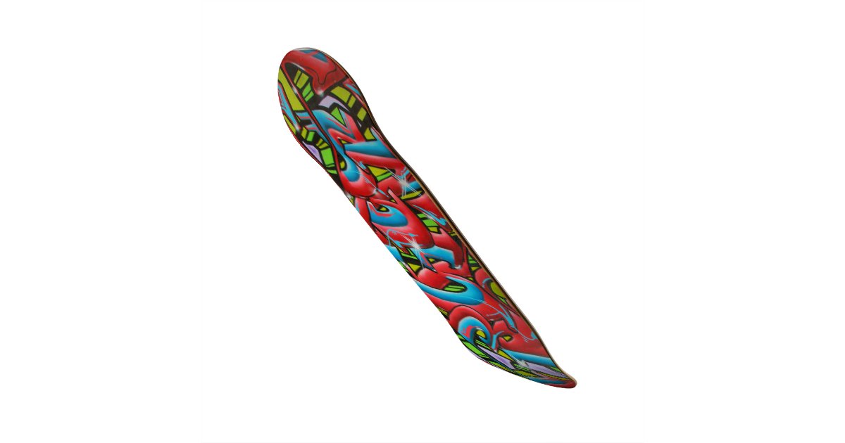 Graffiti Skate Board | Zazzle