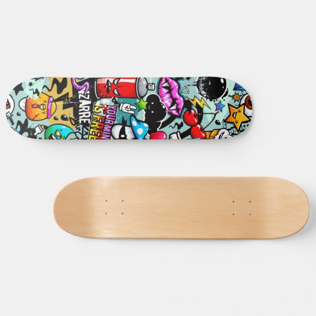 Graffiti Skateboard | Zazzle