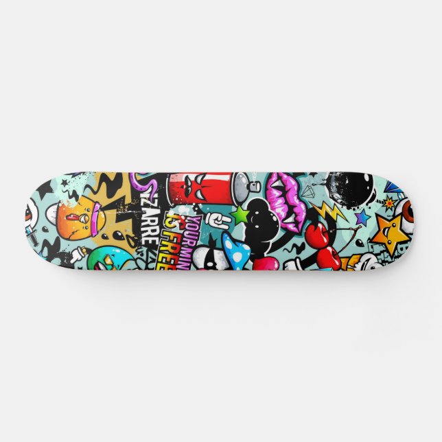Graffiti Skateboard | Zazzle