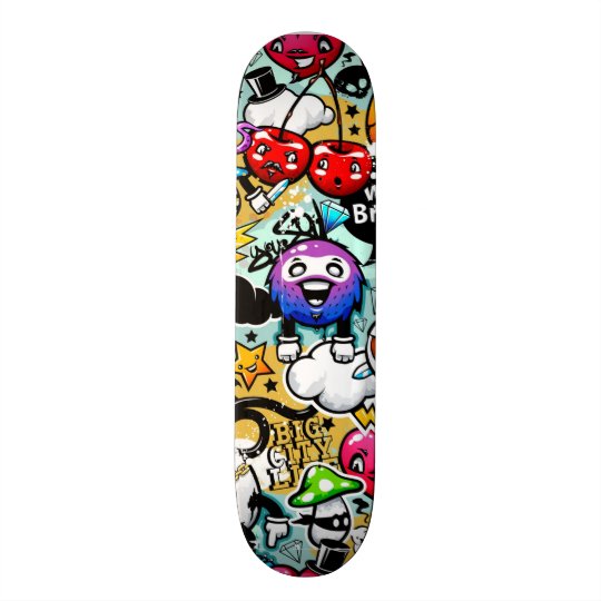 Graffiti Skateboard | Zazzle.com