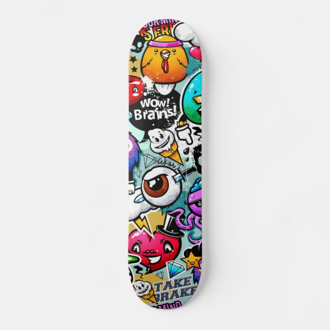 Graffiti Skateboard (Front)