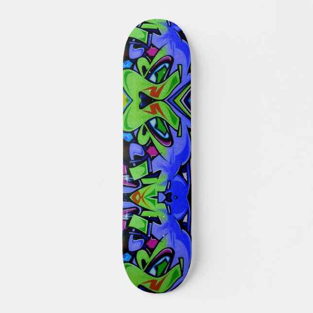 Graffiti skateboard. skateboard deck (Front)