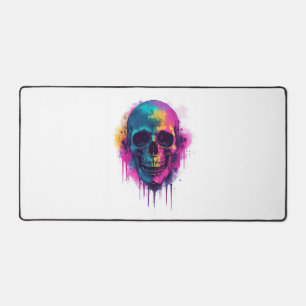 Graffiti Skull Rebel Desk Mat