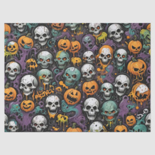 Graffiti Skulls Tissue Paper