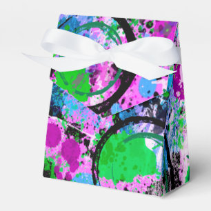 Graffiti Smoothie Favor Boxes