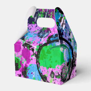 Graffiti Smoothie Favor Boxes