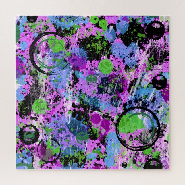 Graffiti Smoothie Jigsaw Puzzle (Vertical)