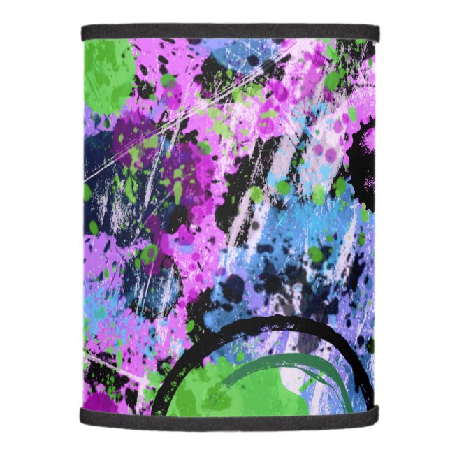 Graffiti Smoothie Lamp Shade (Right)