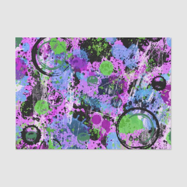 Graffiti Smoothie Tissue Paper (Front)