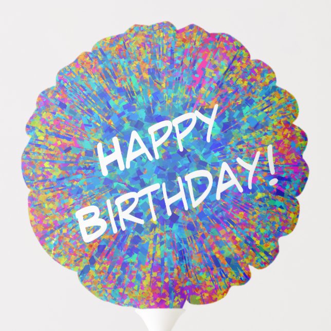 Graffiti splash  balloon (Back)