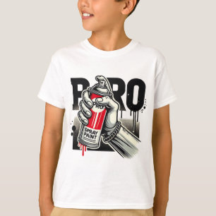 Graffiti Spray Paint Street Art Urban Design  T-Shirt