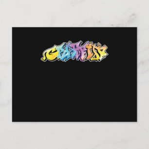 Graffiti Spray Paintings Painters Graffiti Is Art Postcard