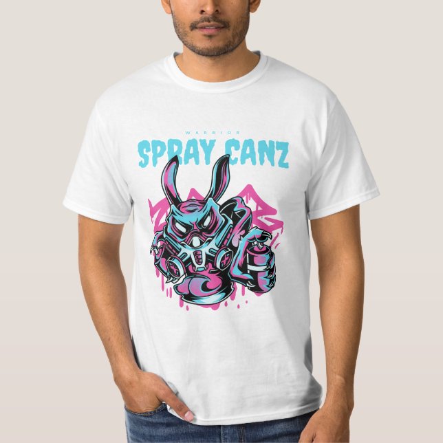 Graffiti Spray T-shirts (Front)