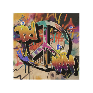 Graffiti Street Art A Canvas for Peace Symbols