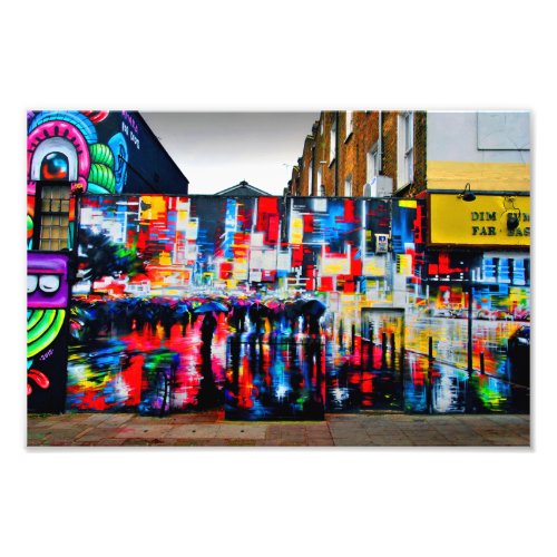 Graffiti Street Art Camden Town London Photo Print