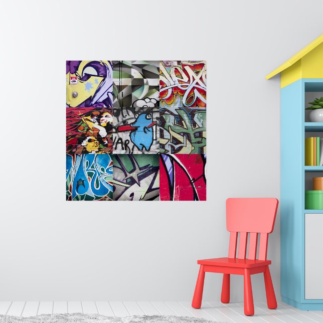 Graffiti (Street Art) Collage Poster | Zazzle