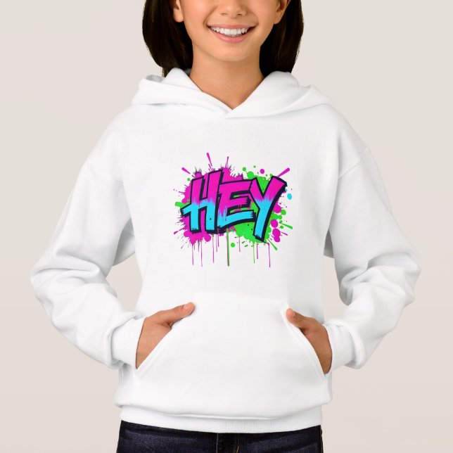 Graffiti Street Art Hoodie (Front)