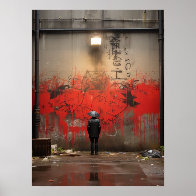 Graffiti street art poster (Front)