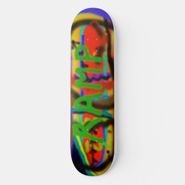 Graffiti Street Art Skateboard Deck (Front)