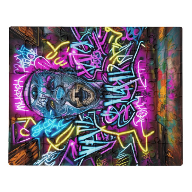 Graffiti Street Art: Take Action & Resist  Jigsaw Puzzle (Puzzle Horizontal)