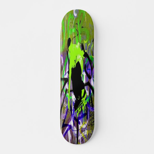 Graffiti Street Skateboard Deck (Front)