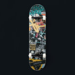 Graffiti Street Skateboard with Name<br><div class="desc">Make this Graffiti Street Skateboard with Name your own by adding your text. To access advanced editing tools, please go to "Personalize this template" and click on "Details", scroll down and press the "click to customize further" link. Ideal for any Occasion such as birthday or Graduation, for outdoor skateboarders who...</div>