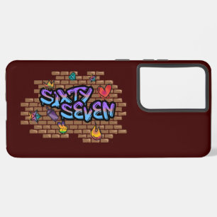 Graffiti Style 67 Samsung Galaxy S21+ Case