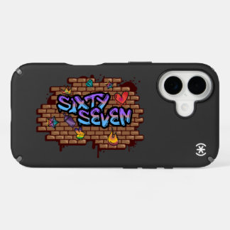 Graffiti Style 67 iPhone 16 Case