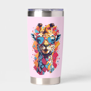 Graffiti Style Giraffe Portrait-58567 Insulated Tumbler