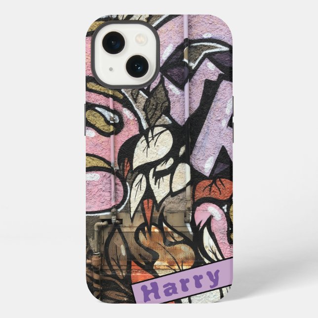 Graffiti Style Iphone Case (Back)