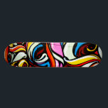 Graffiti Style Skateboard<br><div class="desc">A skateboard designed in a graffiti style.</div>