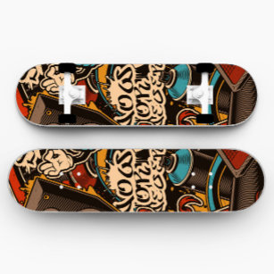 Graffiti Style Skateboard   Graffiti Skateboard De