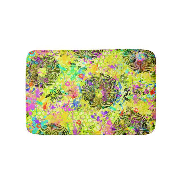 Graffiti Summer Bath Mat (Front)