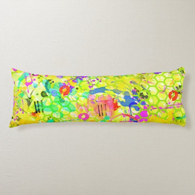 Graffiti Summer Body Pillow (Front)
