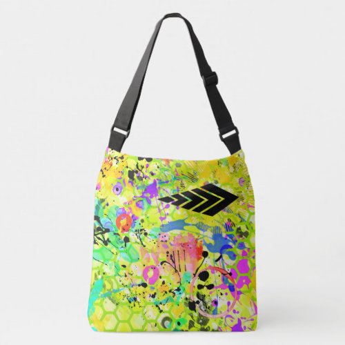 Graffiti Summer Crossbody Bag