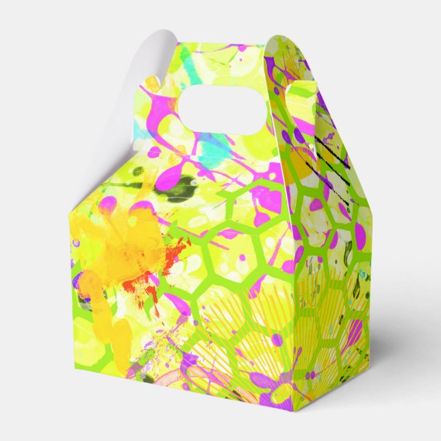 Graffiti Summer Favor Boxes (Front Side)