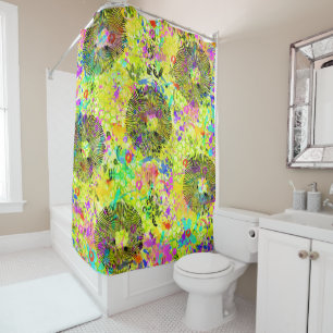 Graffiti Summer Shower Curtain