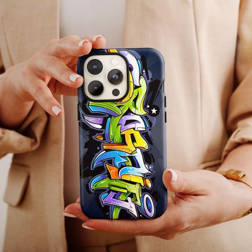 Graffiti Tag Style Case  iPhone 14 Case_Mate
